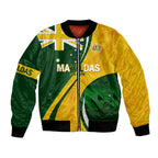 Matildas Soccer Bomber Jacket 2024 Happy Australia Day Kangaroo Aussie Proud - National Color