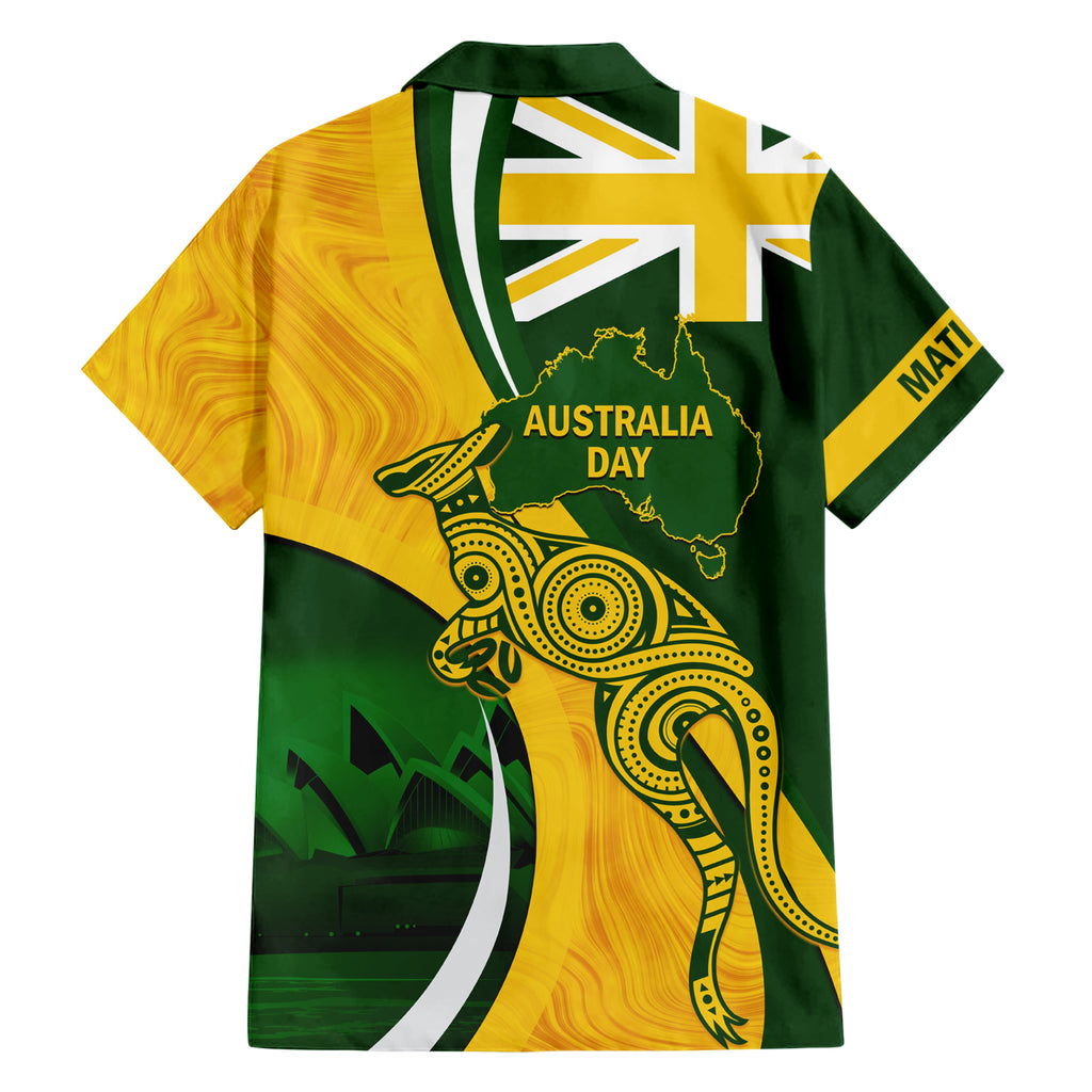 Matildas Soccer Hawaiian Shirt 2024 Happy Australia Day Kangaroo Aussie Proud - National Color