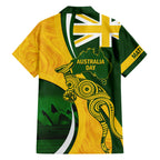 Matildas Soccer Hawaiian Shirt 2024 Happy Australia Day Kangaroo Aussie Proud - National Color