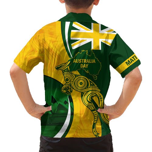 Matildas Soccer Hawaiian Shirt 2024 Happy Australia Day Kangaroo Aussie Proud - National Color