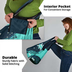 Matildas Soccer Grocery Bag Happy Australia Day Kangaroo Aussie Proud - Turquoise