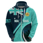 Matildas Soccer Hoodie 2024 Happy Australia Day Kangaroo Aussie Proud - Turquoise
