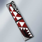 Red Aotearoa Niho Taniwha Auto Sun Shade Maori Mythology Tooth - Taniko Motifs - Aussie Hoodie