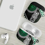 Green Aotearoa Niho Taniwha AirPods Case Maori Mythology Tooth - Taniko Motifs - Aussie Hoodie