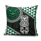 Green Aotearoa Niho Taniwha Pillow Cover Maori Mythology Tooth - Taniko Motifs - Aussie Hoodie