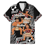 Aotearoa Kapa Haka Family Matching Mermaid Dress and Hawaiian Shirt 2025 Festival - Traditional Maori Dance