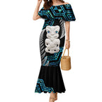 Aotearoa Taniko Paua Shell With Hei Tiki Mermaid Dress