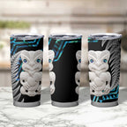 Aotearoa Taniko Paua Shell With Hei Tiki Tumbler Cup