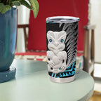 Aotearoa Taniko Paua Shell With Hei Tiki Tumbler Cup