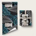Aotearoa Taniko Paua Shell With Hei Tiki Wrapping Paper - Aussie Hoodie