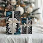 Aotearoa Taniko Paua Shell With Hei Tiki Wrapping Paper - Aussie Hoodie