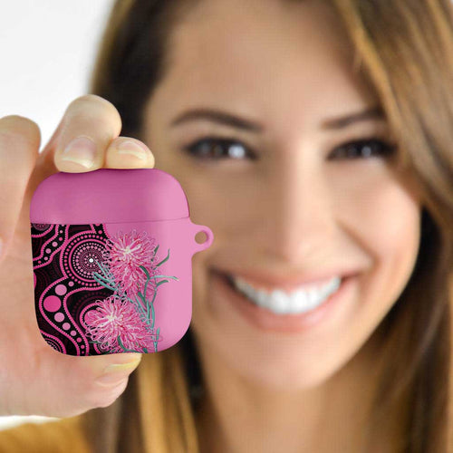 Australia Grevillea AirPods Case Aussie Native Spider Flower Indigenous Art
