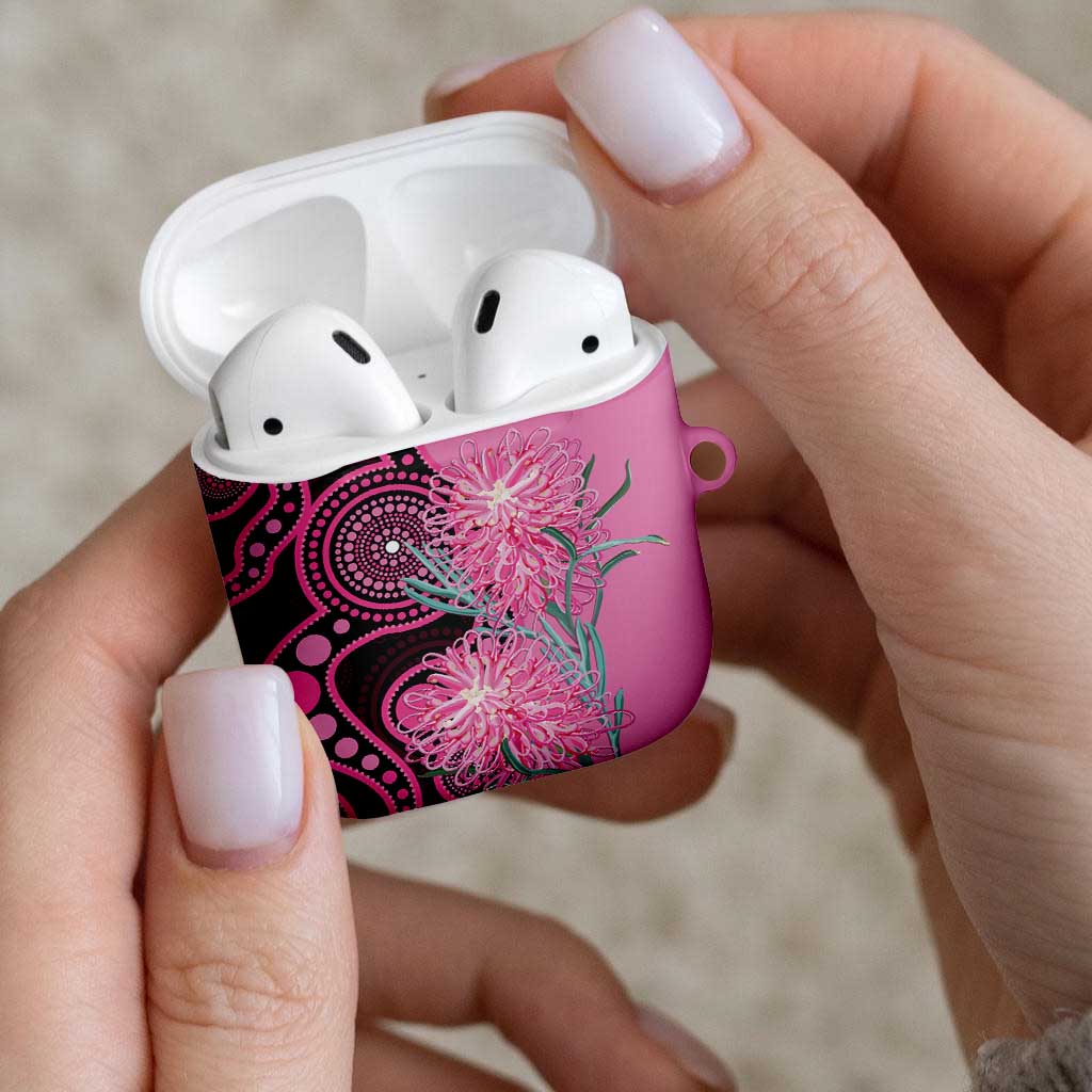 Australia Grevillea AirPods Case Aussie Native Spider Flower Indigenous Art
