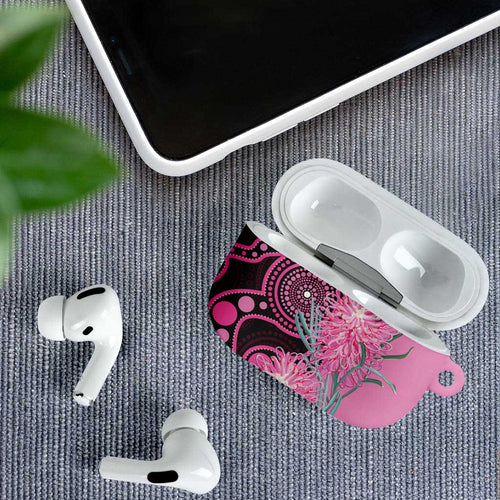 Australia Grevillea AirPods Case Aussie Native Spider Flower Indigenous Art