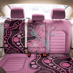 Australia Grevillea Back Car Seat Cover Aussie Native Spider Flower Indigenous Art