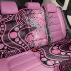Australia Grevillea Back Car Seat Cover Aussie Native Spider Flower Indigenous Art