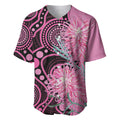 Australia Grevillea Baseball Jersey Aussie Native Spider Flower Indigenous Art