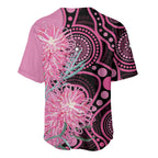 Australia Grevillea Baseball Jersey Aussie Native Spider Flower Indigenous Art