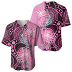 Australia Grevillea Baseball Jersey Aussie Native Spider Flower Indigenous Art