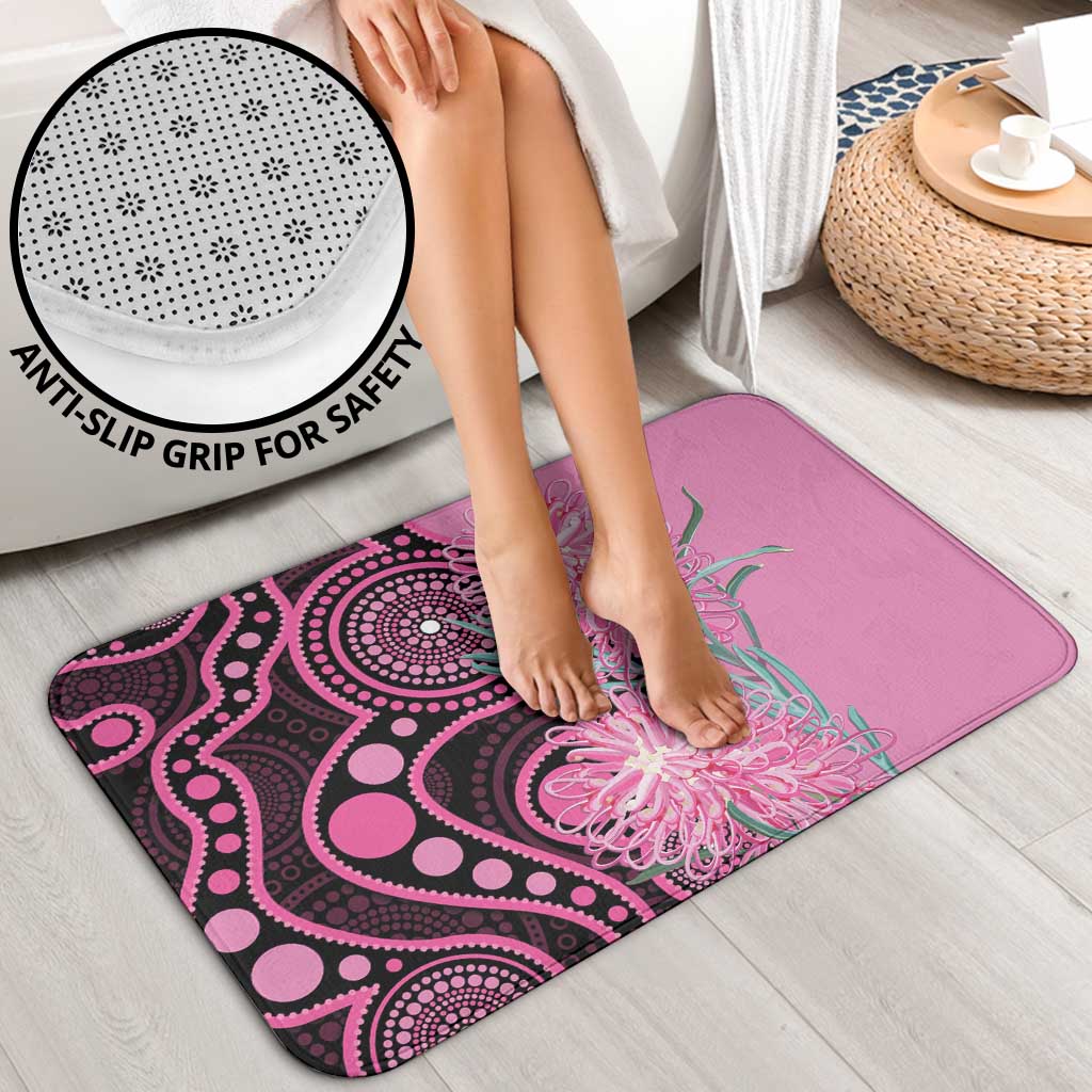 Australia Grevillea Bathroom Set Aussie Native Spider Flower Indigenous Art