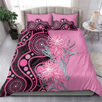 Australia Grevillea Bedding Set Aussie Native Spider Flower Indigenous Art