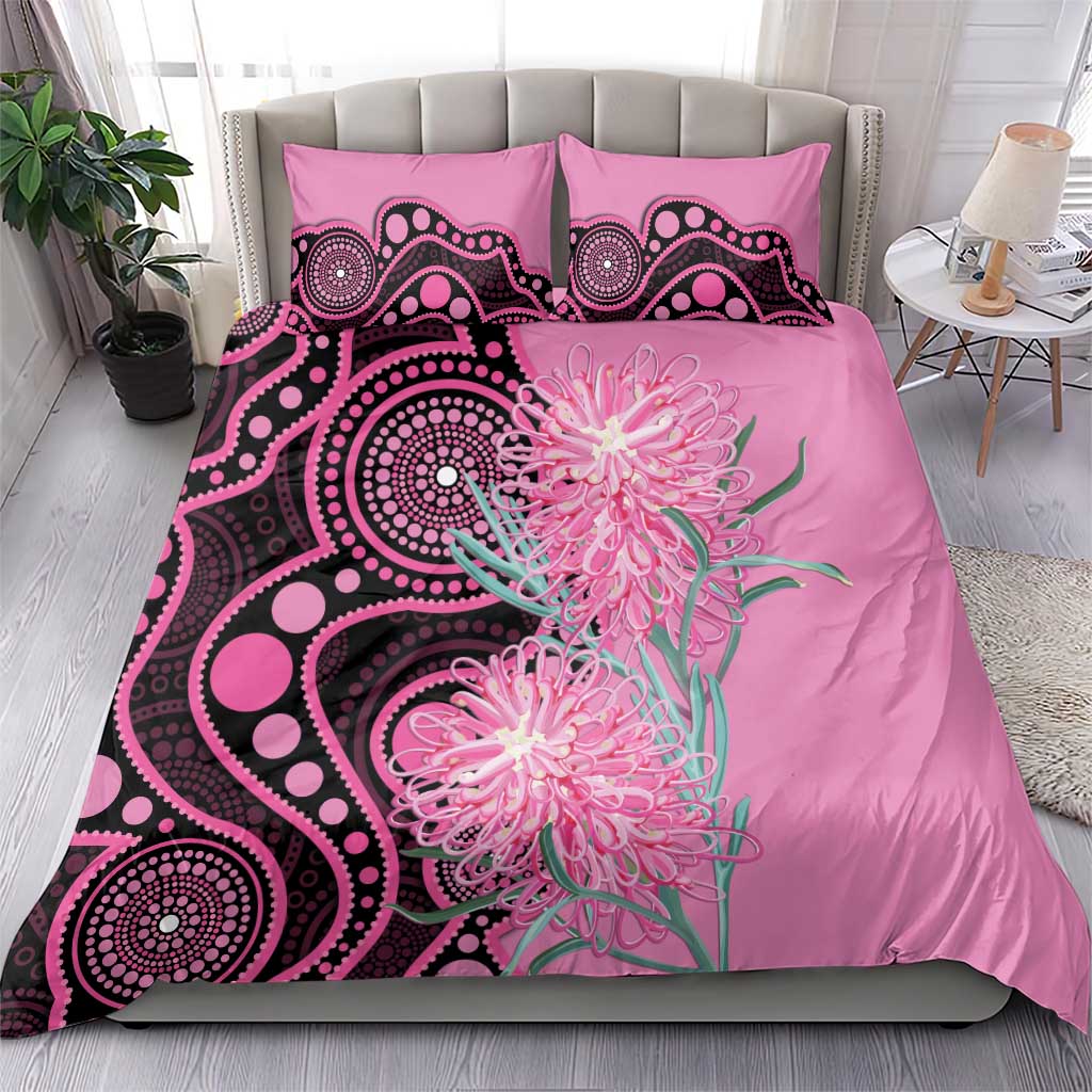 Australia Grevillea Bedding Set Aussie Native Spider Flower Indigenous Art