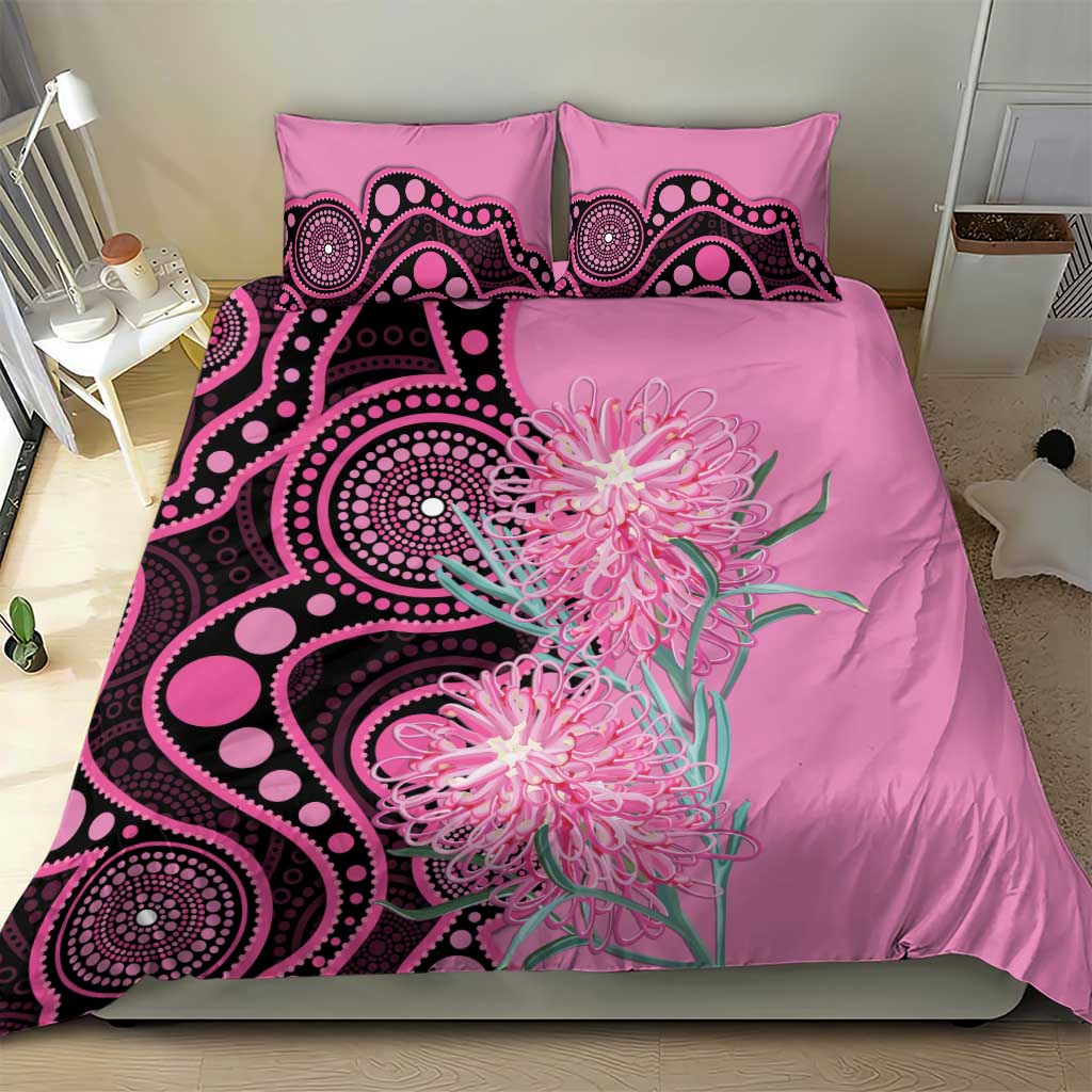 Australia Grevillea Bedding Set Aussie Native Spider Flower Indigenous Art