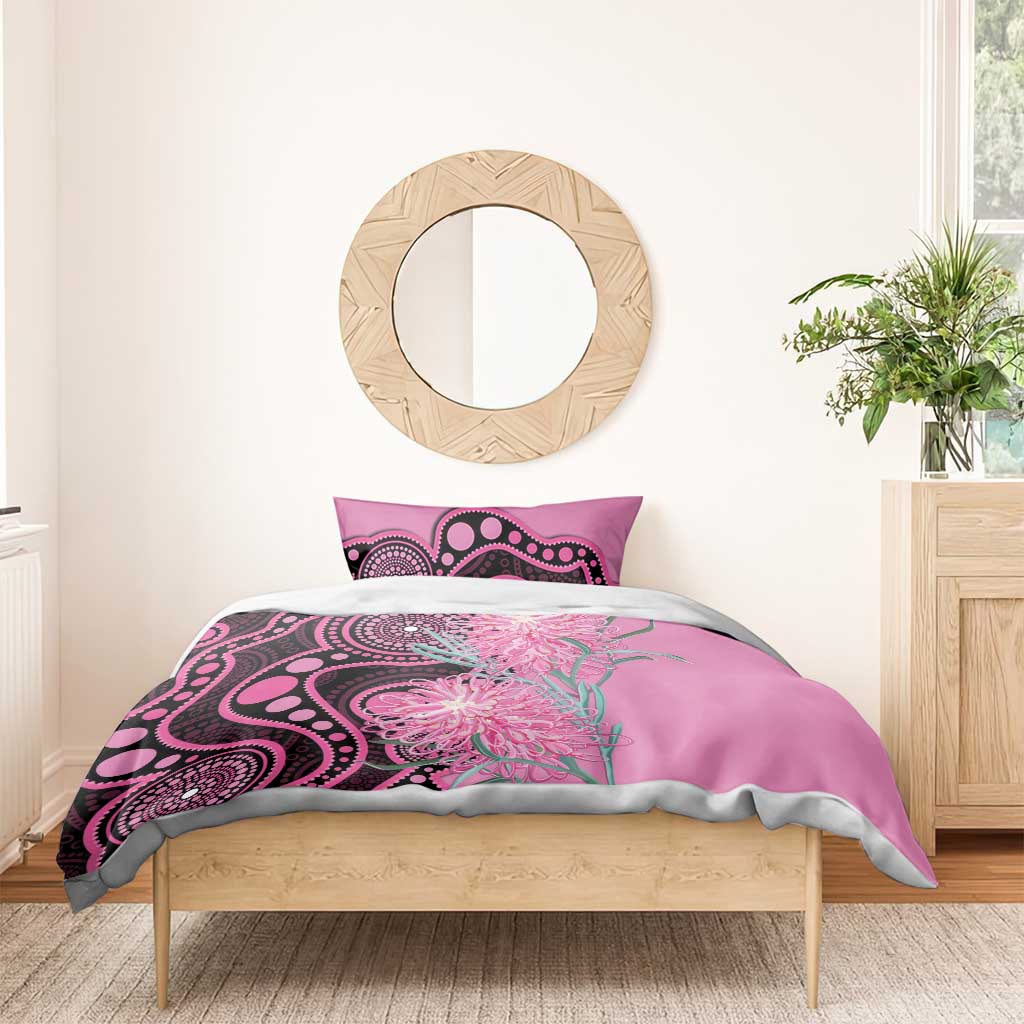 Australia Grevillea Bedding Set Aussie Native Spider Flower Indigenous Art