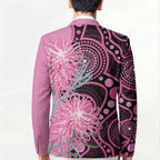 Australia Grevillea Blazer Aussie Native Spider Flower Indigenous Art