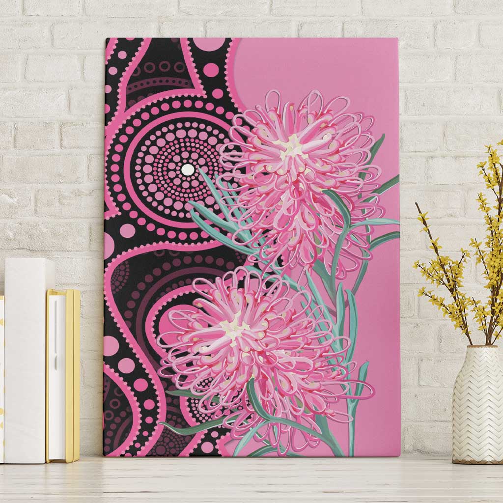 Australia Grevillea Canvas Wall Art Aussie Native Spider Flower Indigenous Art