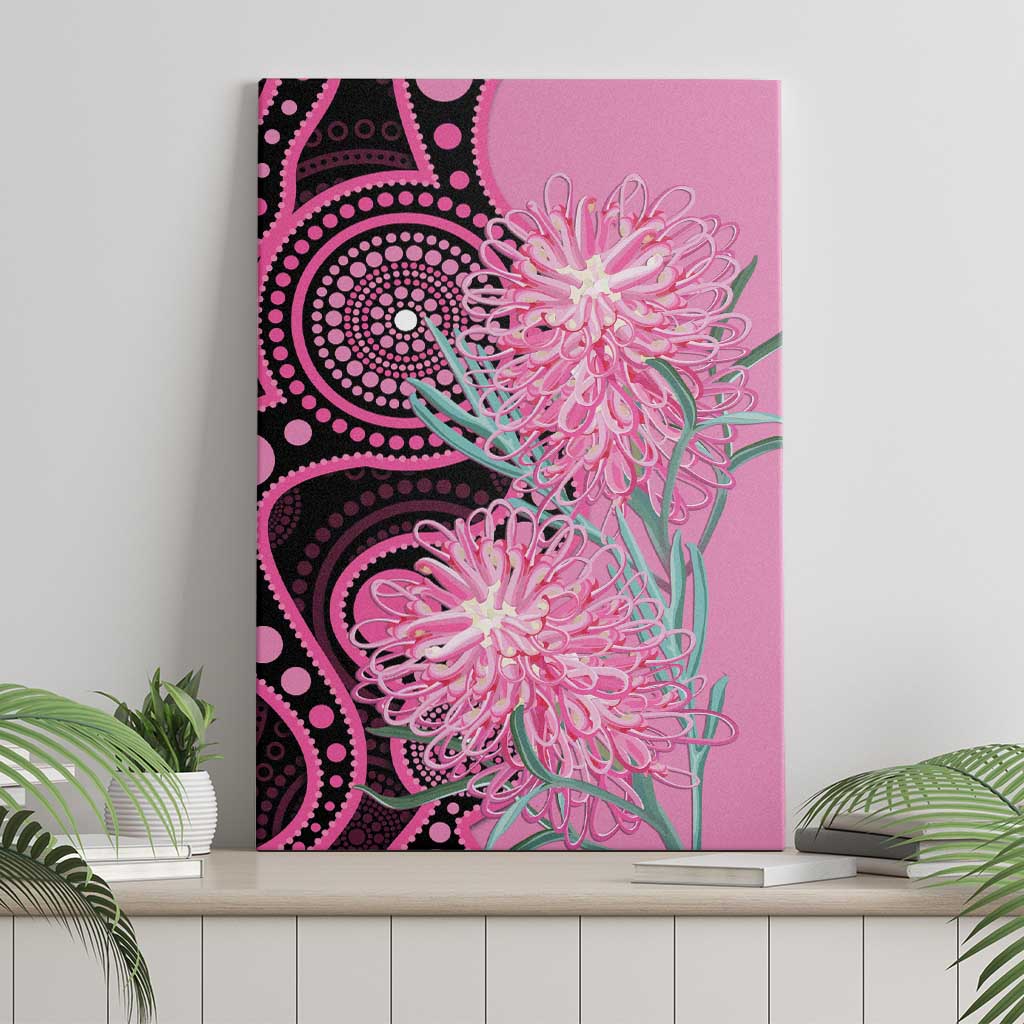 Australia Grevillea Canvas Wall Art Aussie Native Spider Flower Indigenous Art