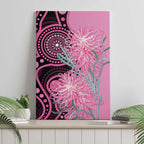 Australia Grevillea Canvas Wall Art Aussie Native Spider Flower Indigenous Art