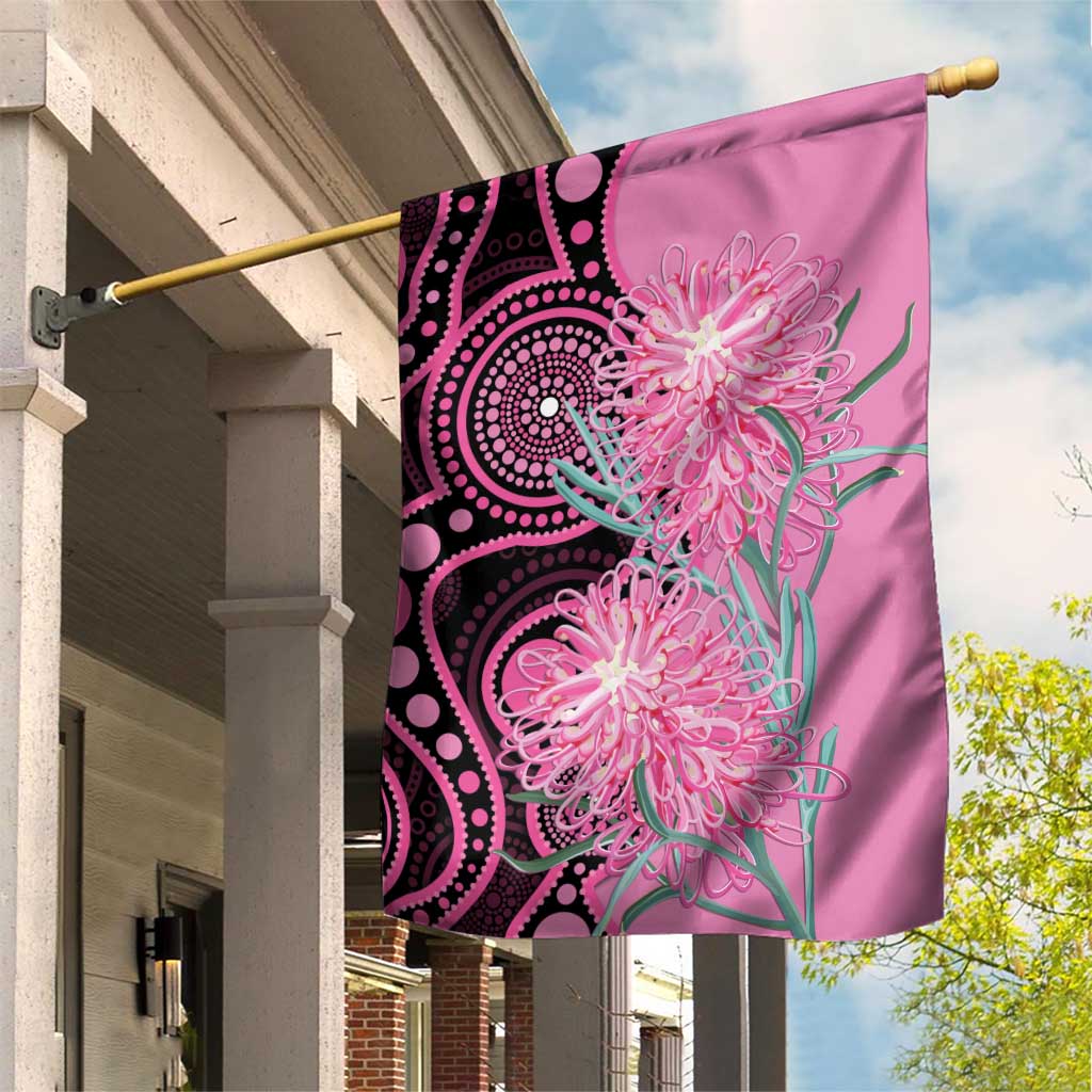 Australia Grevillea Garden Flag Aussie Native Spider Flower Indigenous Art