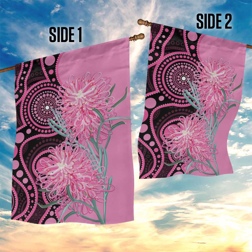 Australia Grevillea Garden Flag Aussie Native Spider Flower Indigenous Art