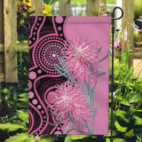 Australia Grevillea Garden Flag Aussie Native Spider Flower Indigenous Art