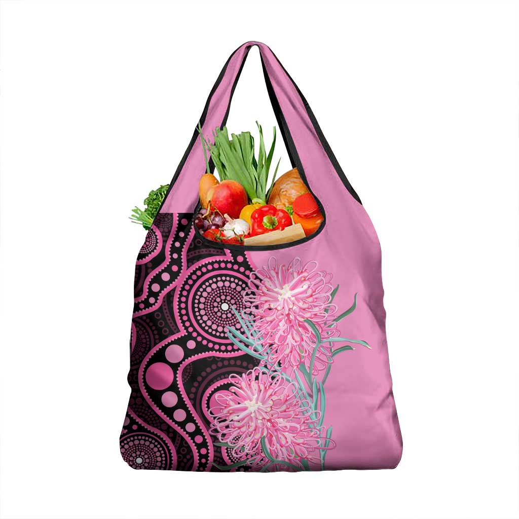 Australia Grevillea Grocery Bag Aussie Native Spider Flower Indigenous Art