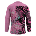 Australia Grevillea Hockey Jersey Aussie Native Spider Flower Indigenous Art