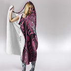 Australia Grevillea Hooded Blanket Aussie Native Spider Flower Indigenous Art