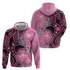 Australia Grevillea Hoodie Aussie Native Spider Flower Indigenous Art