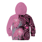 Australia Grevillea Kid Hoodie Aussie Native Spider Flower Indigenous Art