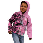 Australia Grevillea Kid Hoodie Aussie Native Spider Flower Indigenous Art