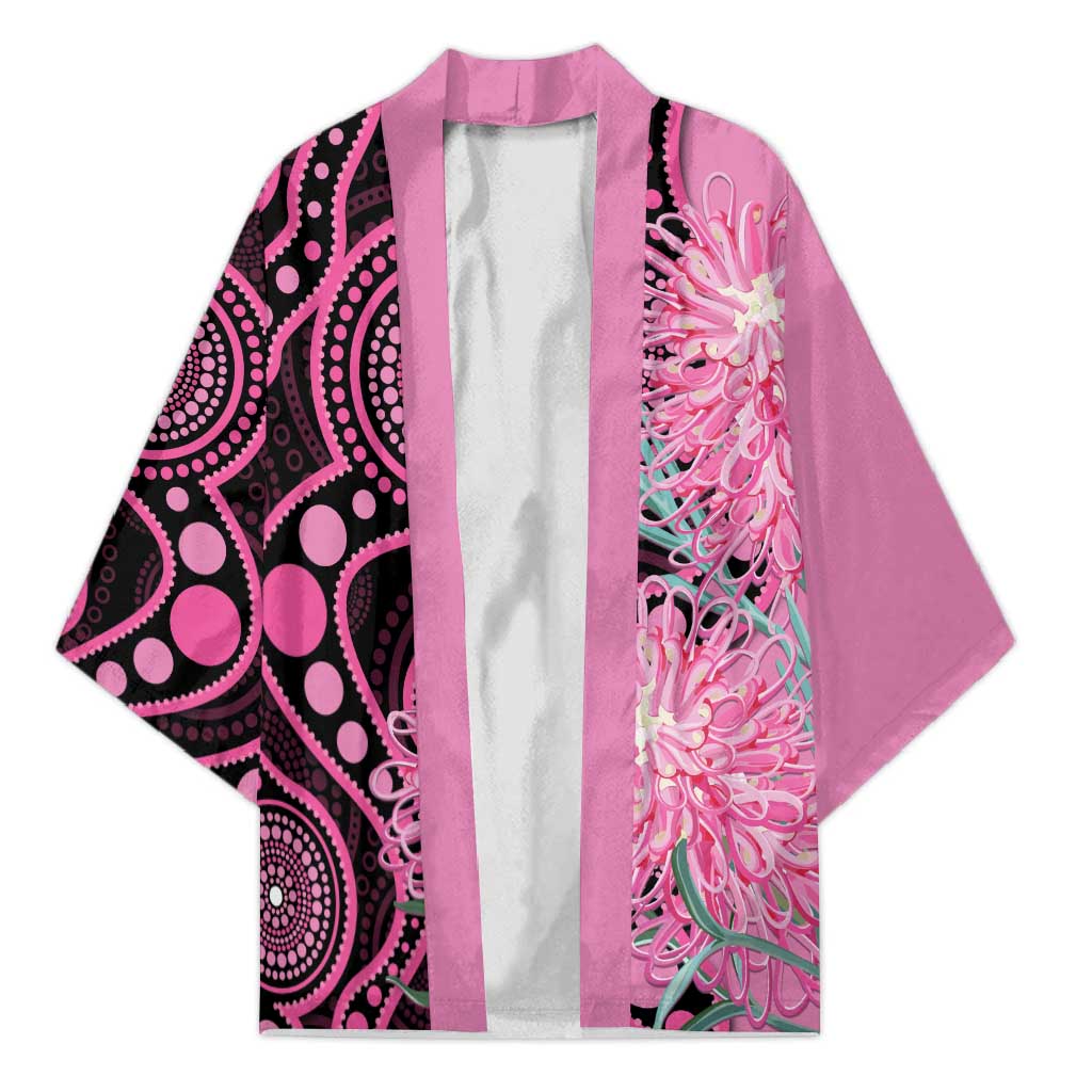 Australia Grevillea Kimono Aussie Native Spider Flower Indigenous Art