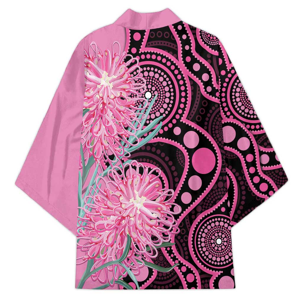 Australia Grevillea Kimono Aussie Native Spider Flower Indigenous Art