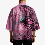 Australia Grevillea Kimono Aussie Native Spider Flower Indigenous Art