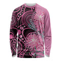 Australia Grevillea Long Sleeve Shirt Aussie Native Spider Flower Indigenous Art