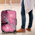 Australia Grevillea Luggage Cover Aussie Native Spider Flower Indigenous Art