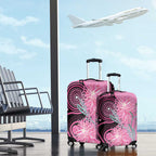 Australia Grevillea Luggage Cover Aussie Native Spider Flower Indigenous Art