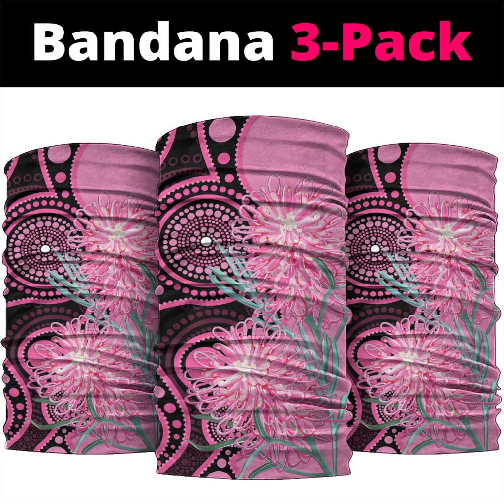 Australia Grevillea Neck Gaiter Aussie Native Spider Flower Indigenous Art