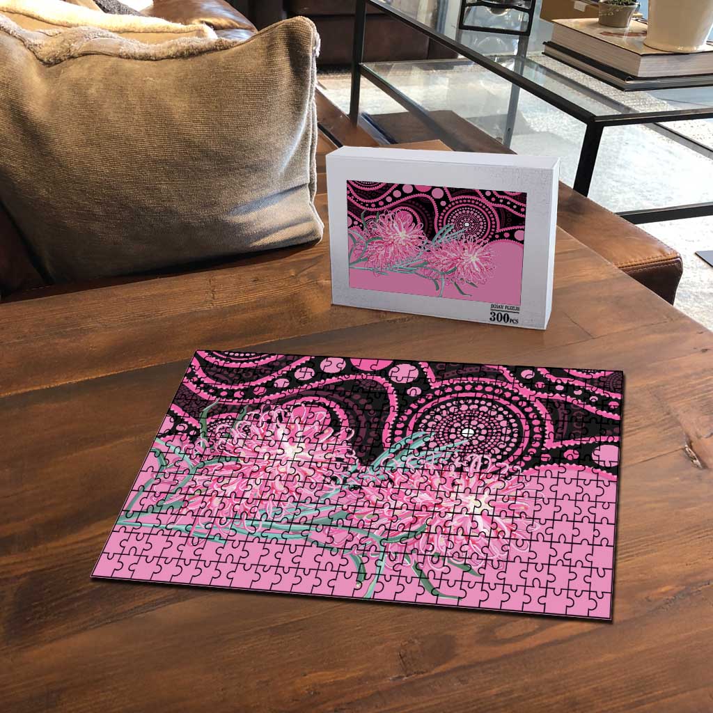 Australia Grevillea Puzzle Aussie Native Spider Flower Indigenous Art