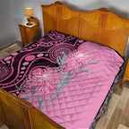 Australia Grevillea Quilt Aussie Native Spider Flower Indigenous Art